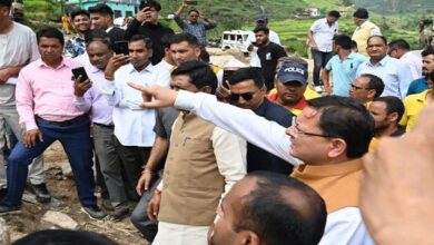 Photo of आपदा प्रभावित क्षेत्र में चल रहे राहत एवं बचाव कार्यों का स्थलीय निरीक्षण करते हुएः सीएम