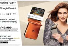 Photo of मोटोरोला ने लॉन्च किया Razr 50