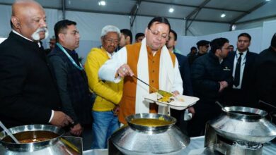 Photo of मुख्यमंत्री श्री धामी ने महाराणा प्रताप स्पोर्ट्स स्टेडियम में 38वें राष्ट्रीय खेलों की विभिन्न व्यवस्थाओं का अवलोकन किया