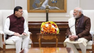 Photo of मुख्यमंत्री श्री पुष्कर सिंह धामी ने प्रधानमंत्री श्री नरेंद्र मोदी से शिष्टाचार भेंट की