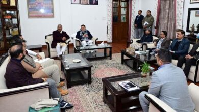 Photo of मुख्यमंत्री श्री धामी से फ्रैंकफर्ट (जर्मनी) के संसद सदस्य श्री राहुल कुमार कंबोज ने भेंट की