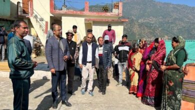 Photo of काण्ड़ा मैखुरा और उमट्टा गांवों में विकास कार्यों के निरीक्षण के साथ ही ग्रामीणों के साथ किया संवाद