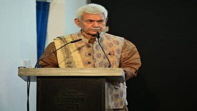 Photo of कश्मीर के लोगों ने अपने स्‍थान और भावना को पुनः प्राप्त कर लिया है: मनोज सिन्हा
